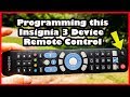 Complete Guide: Setting Up and Programming Insignia 3 Device Remote Control
