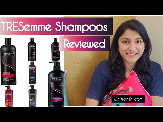 Afvise generation indre TRESemme Shampoo Review | Tresemme Shampoo for Dry,Damaged,Oily and thin  hair - YouTube