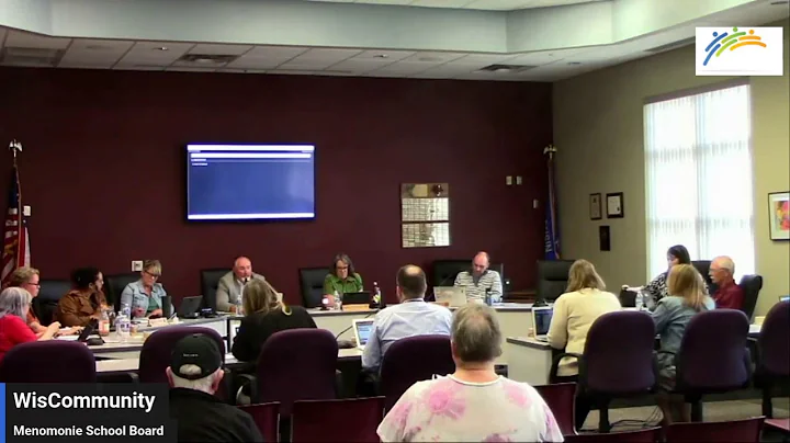 Menomonie School Board 5/22/2023