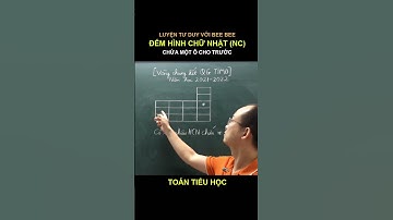 ĐẾM SỐ HÌNH CHỮ NHẬT CHỨA HOA THỊ (*) #thaydaytoan #toantuduy #tonguyencuong #cuongmaths #maths