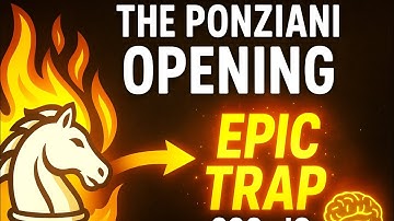 Ponziani Opening Explained | Complete Chess Guide with Traps & Strategies | Chess Tricks & Tactics.