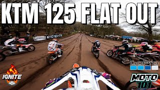 GoPro: EMX125 Race 3 at Hawkstone International 2024 (Crashed on the Finish Line)