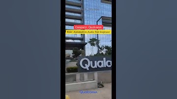 Qualcomm |#jobs #jobupdates #hiring #latestjobs #bangalore #qualcomm #engineer #trending #viralshort