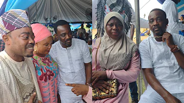 PASUMA HONOURS SAOTY-AREWA AT THE 8TH DAY FIDAU PRAYER OF HIS MOTHER