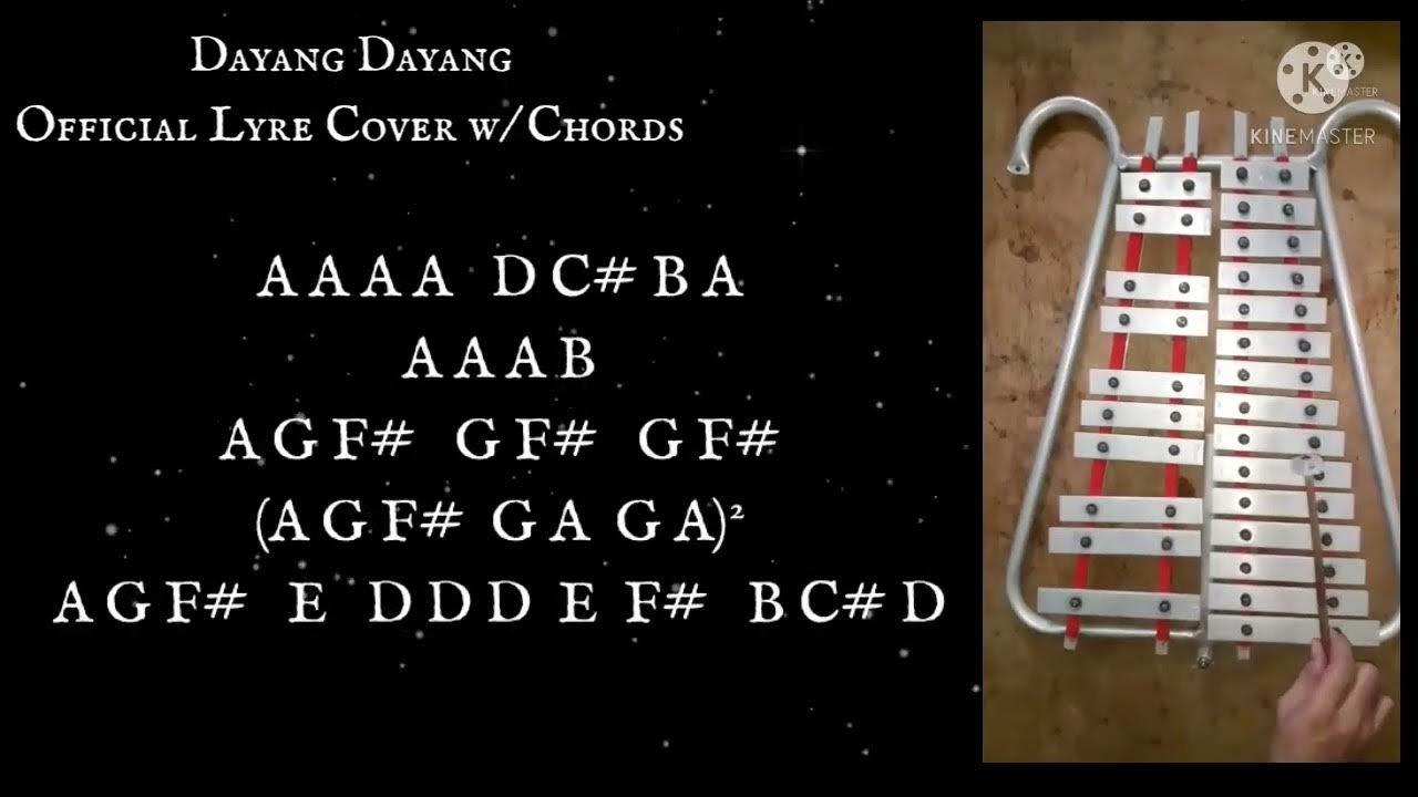 Dayang Dayang (My Official Lyre Cover w/ Chords) YouTube