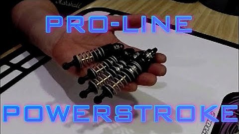 Traxxas Slash pro line power stroke shocks