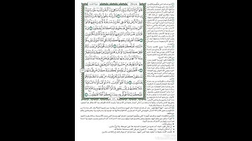 الصفحة ١١ من المصحف الشريف برواية حفص عن عاصم القارئ د.بريك سعد بريك- إجازة التجويد من الأزهر الشريف