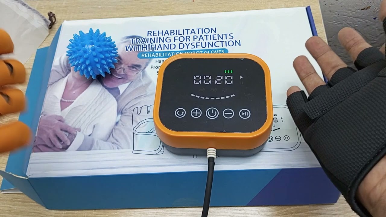 جهاز تحريك الكف أو الاصابع فديو تعليمي باللغه العربيه