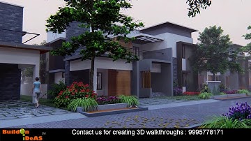 Realistic 3D Walkthrough | Premium Villas | Lumion 8 Pro