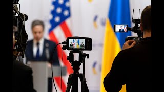 Tensions Russes - Occidentaux : le chef de la diplomatie américaine vient soutenir l'Ukraine