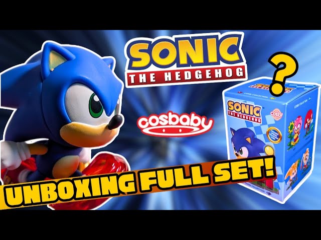 Sonic Cosbi Blind Boxes — Complete Set Unboxed! + Quality Check