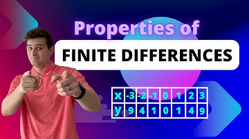 Properties of Finite Differences