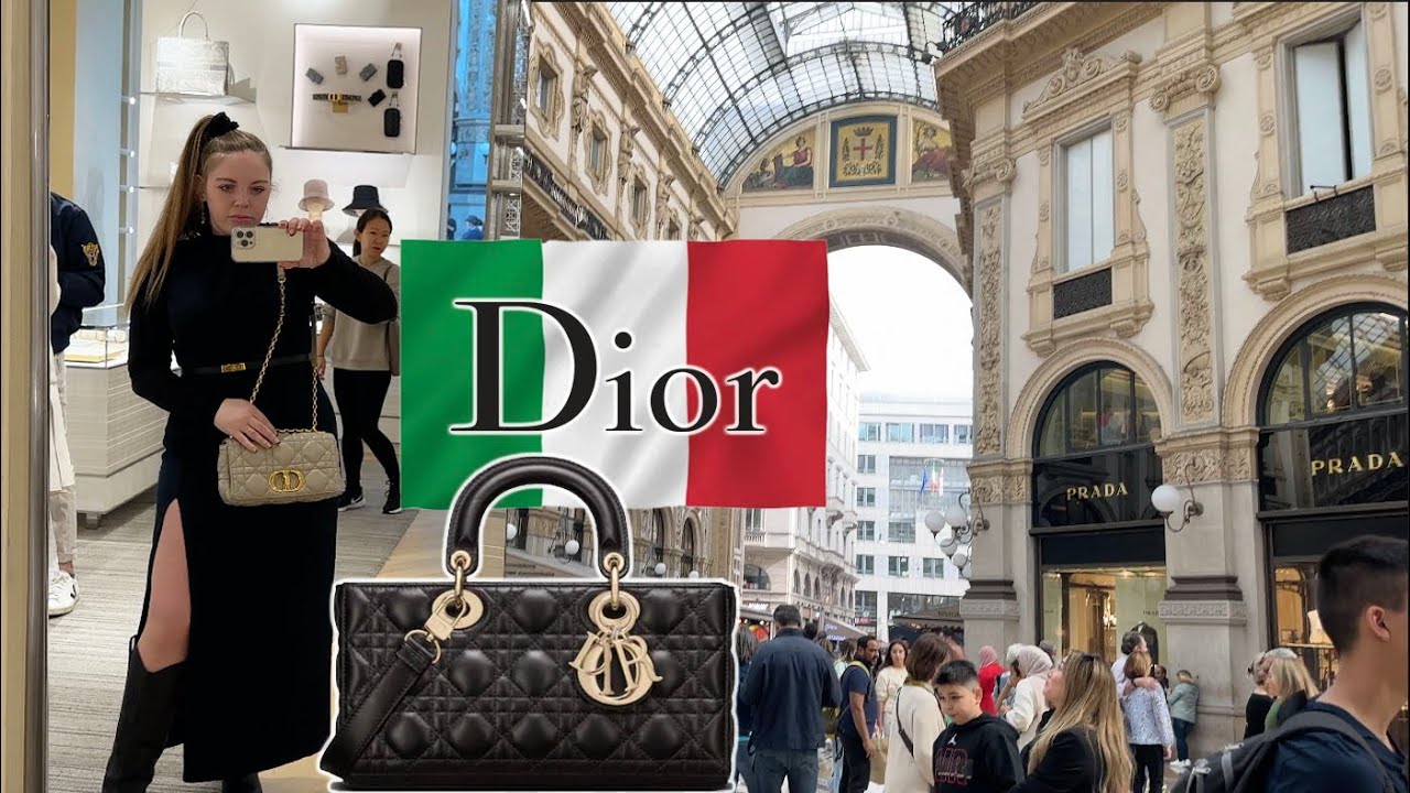 Ready go to ... http://bit.ly/3Xd310S [ Milan Luxury Shopping Vlog at Dior â FULL STORE TOUR AND TRYING ON ALL DIOR BAGS in ITALY]