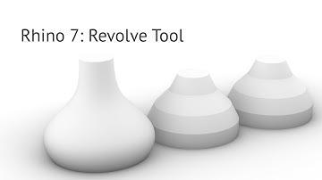 Rhino 7 tutorial: Using the Revolve Tool