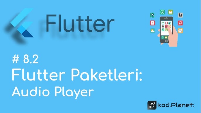 8.1 Drum Machine App, Davul Uygulaması - Sıfırdan Flutter Ile.