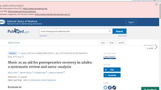 PubMed Research Articles screenshot 2