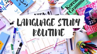 🇰🇷 Create an Effective Study Routine in 4 EASY Steps