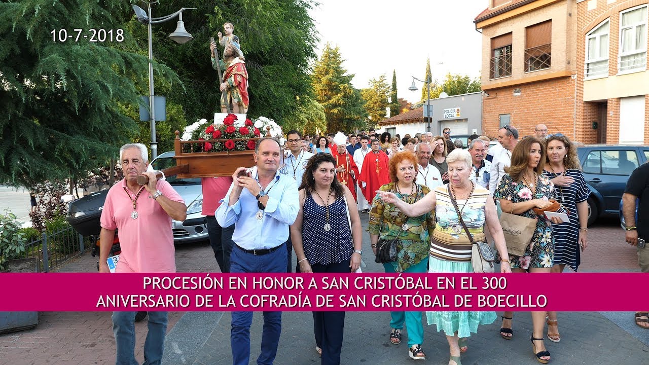 Procesión San Cristóbal Boecillo 2018