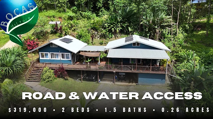 Off-Grid Jungle Home with Road & Water Access in Bocas del Toro, Panama | $319K Eco Retreat Tour