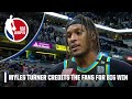 &#39;DESTINY IS IN OUR OWN HANDS 🗣️ - Myles Turner after the Pacers BIG WIN vs. the Heat | NBA on ESPN