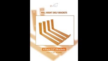 Floating Shelf Brackets: Decorative and Heavy Duty Perfect for DIY Projects #floatingshelf