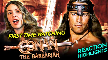 CONAN THE BARBARIAN (1982) Movie Reaction w/ Cami FIRST TIME WATCHING