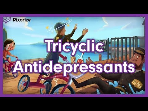 Tricyclic Antidepressants (TCAs) Mnemonic for Nursing Pharmacology (NCLEX)