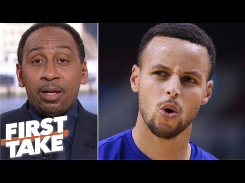 Stephen A.’s choice of Steph Curry over Magic Johnson sparks a heated debate | First Take