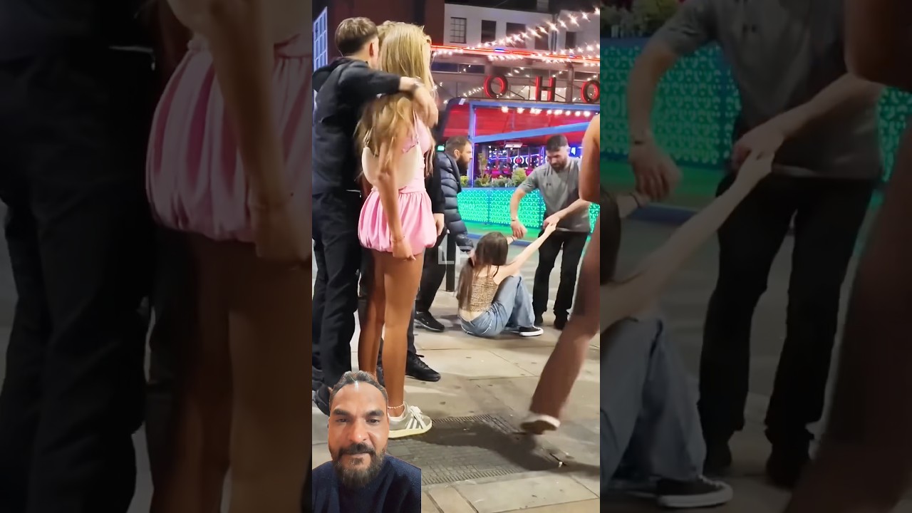 Crazy nightlife in Liverpool uk after midnight 