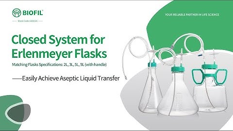 Close System for Erlenmeyer Flask