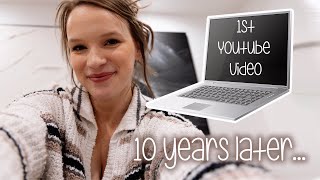 Reacting to my FIRST YOUTUBE VIDEO 10 years later..