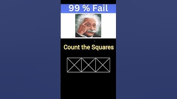 Can You Count The All Squares? Brain Teaser Puzzle.  #shorts #mathpuzzle #puzzlechallenge