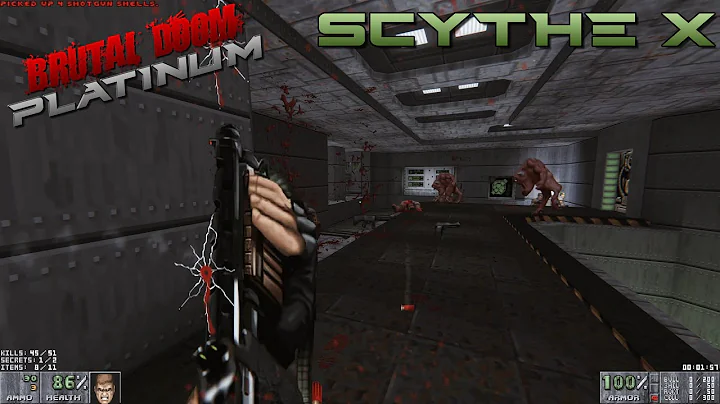 Brutal Doom Platinum 2.0 - Scythe X: Map01 | 4K/60