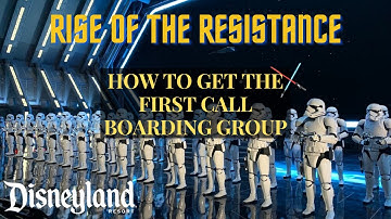 Rise of the Resistance | How to | FIRST GROUP BOARDING PASS!