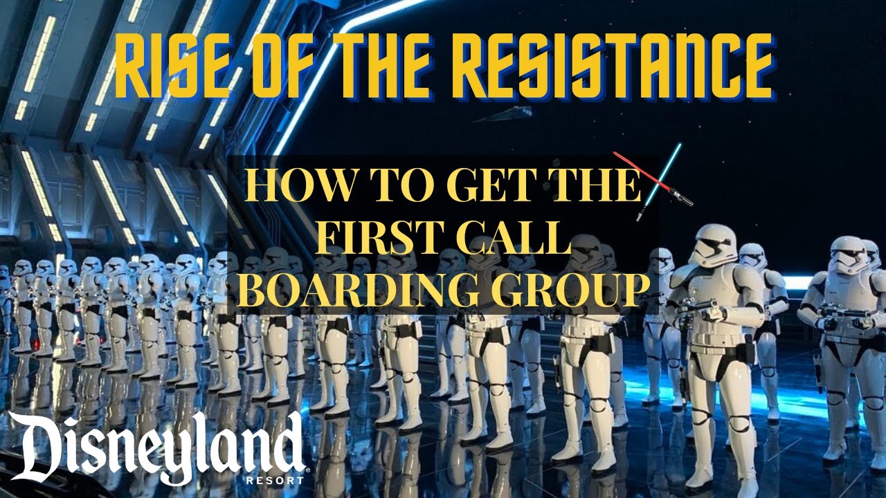 Rise of the Resistance | How to | FIRST GROUP BOARDING PASS!