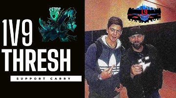 NICKICH THE 1V9 THRESH SUPPORT CARRY IS ILLEGAL 😲🤯