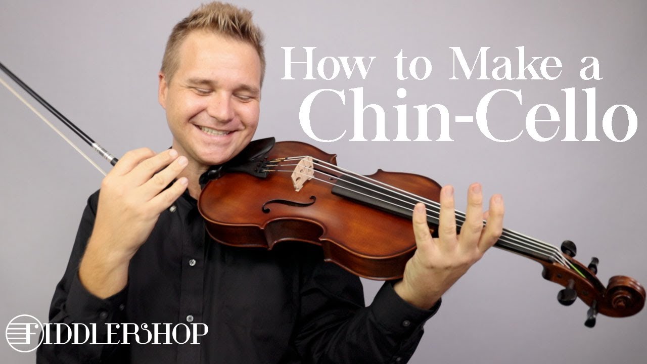 Make a ChinCello with Octave Viola Strings YouTube