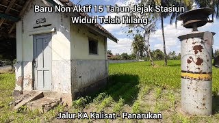 Baru Non Aktif 15th, Stasiun Widuri Telah Hilang Bangunannya.