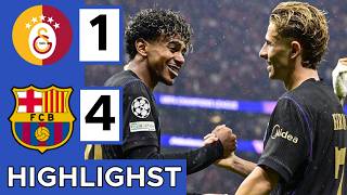 🔵🔴Galatasaray vs Barcelona (1-4) Extended HIGHLIGHTS | UEFA Champions League