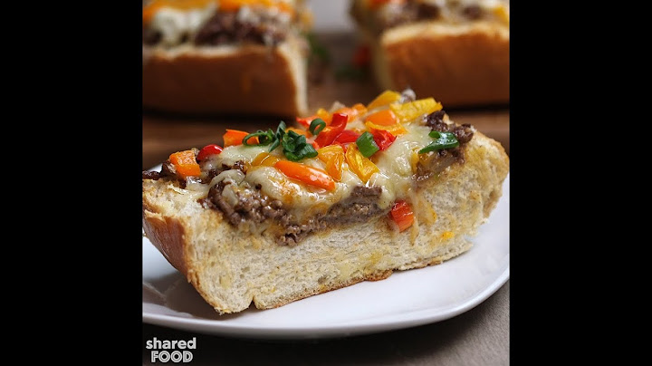 Sloppy Joe Cheesy Bread