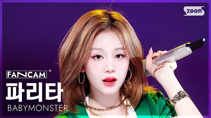 [안방1열 직캠4K] 베이비몬스터 파리타 'HOT SAUCE' (BABYMONSTER PHARITA FanCam) @SBS Inkigayo 250713