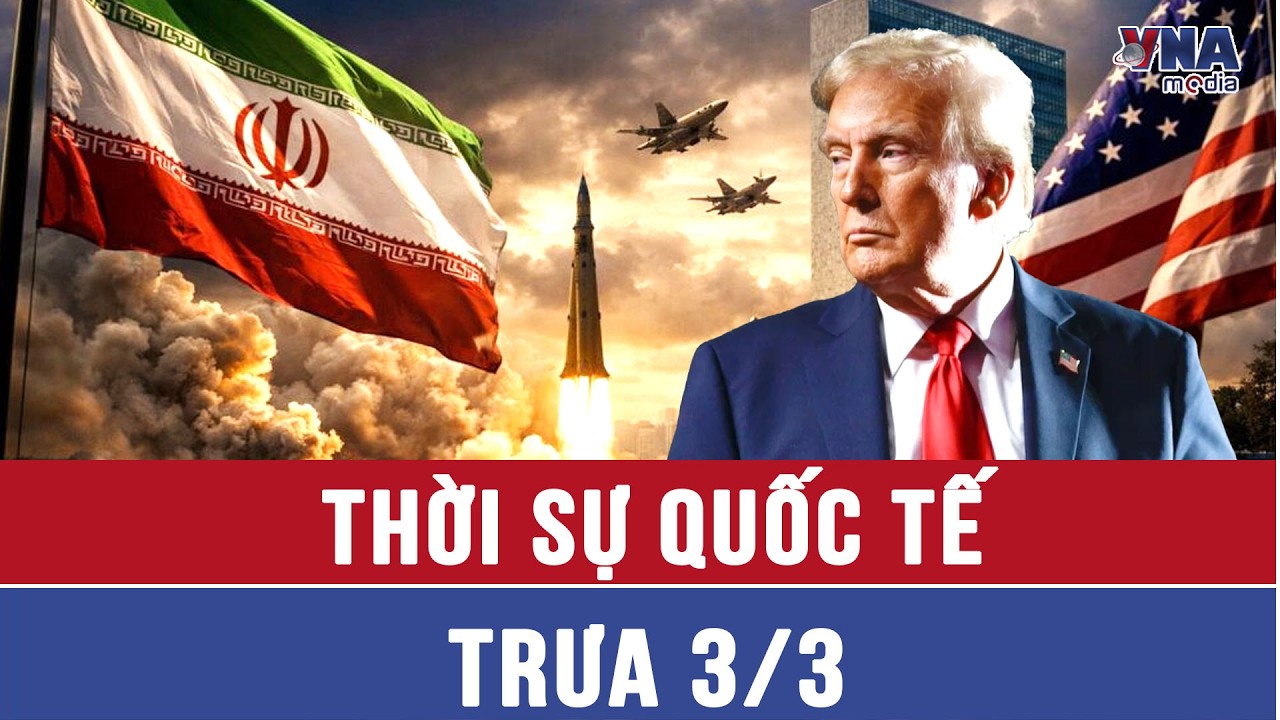Thời sự Quốc tế trưa 3/3. Bão hỏa lực Iran xé toạc bầu trời Trung Đông;Mỹ đe dọa điều động bộ binh