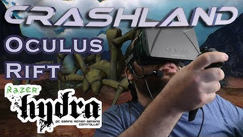 Oculus Rift DK1 + Razer Hydra - Crashland (1080p)
