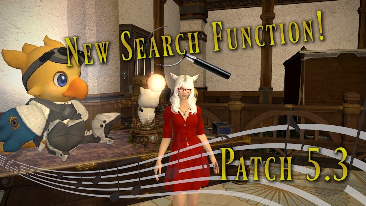 Ffxiv Orchestrion Search Function Patch 5 3 Youtube Ffxiv Orchestrion Search Function Patch 5 3 Youtube