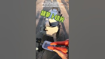 Multi Functional Carrot Stick Dice Chip Cutting Machine