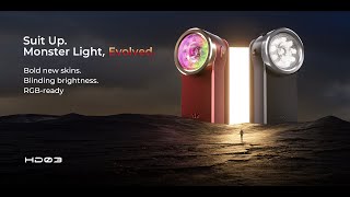 WURKKOS HD03: Bold new skins. Blinding brightness. RGB-ready#wurkkos #flashlight #september2025