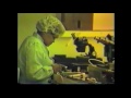 How computer chips are made  commodore computer factory tour  german 1984 mos pet cbm2 6510