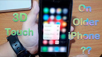 How To Get 3D Touch On Your Older iPhone, iPad, iPod Touch (Jailbreak)