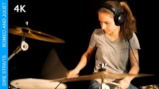 Video thumbnail of "Romeo and Juliet (Dire Straits); drum cover by Sina"