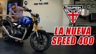 LA NUEVA SPEED 400cc de Triumph by josue gonzalez 4,315 views 2 days ago 14 minutes, 22 seconds